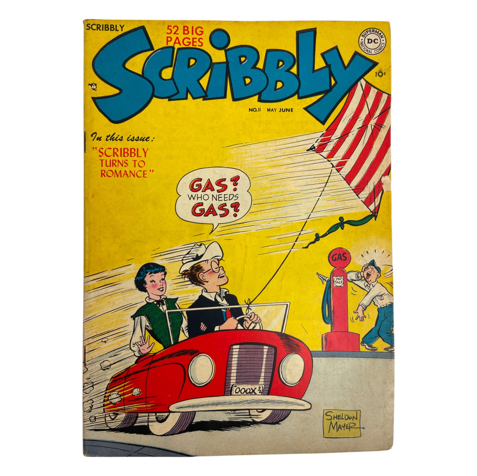 GOLDEN AGE COMIC BOOK SCRIBLY 52 PAGES (1 of 3)