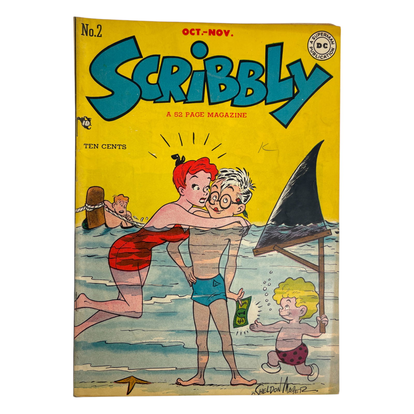 GOLDEN AGE COMIC BOOK SCRIBLY 2 (1 of 3)