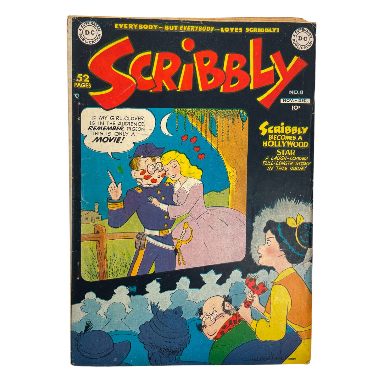 GOLDEN AGE COMIC BOOK SCRIBLY 8 (1 of 3)