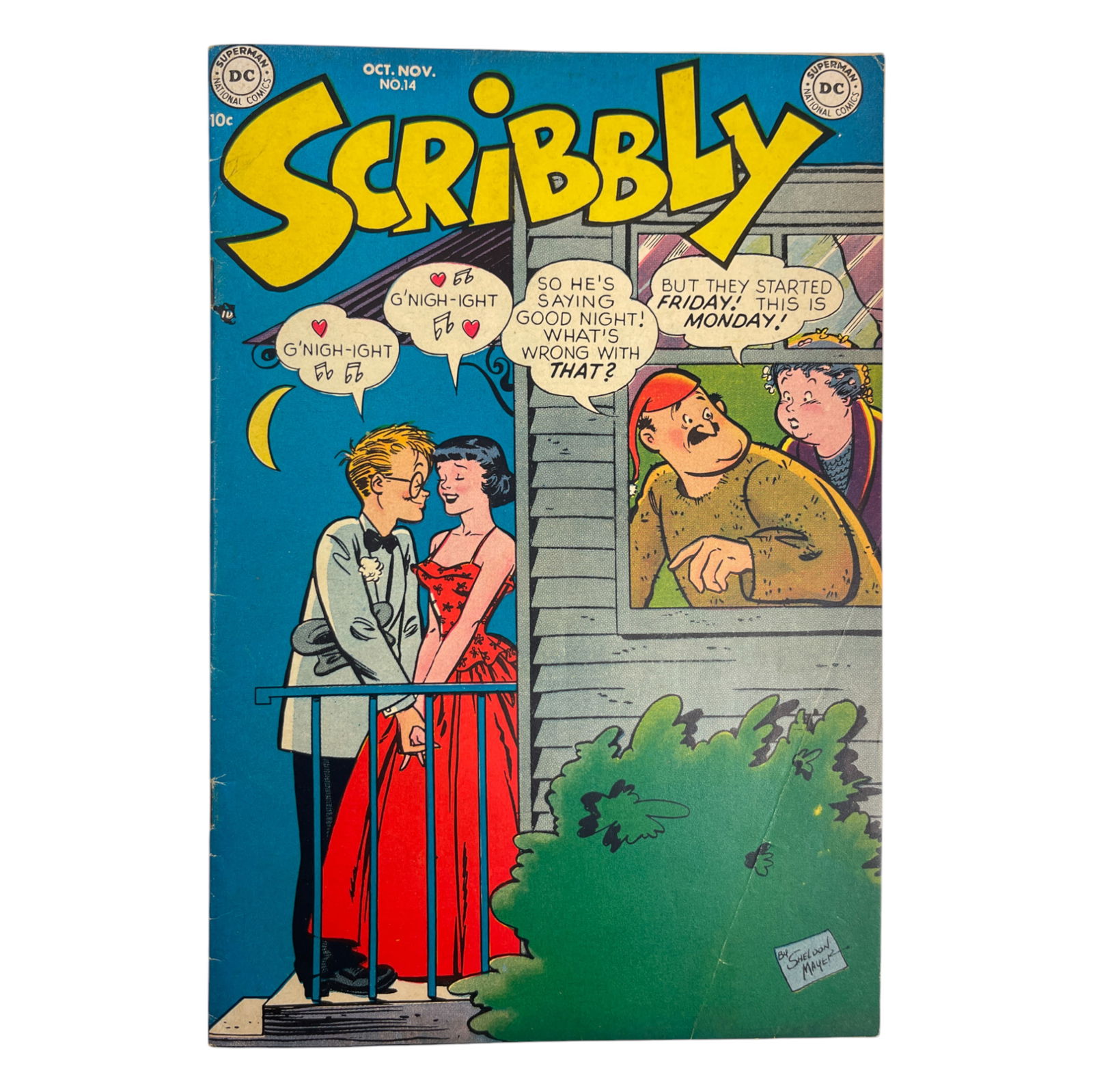 GOLDEN AGE COMIC BOOK SCRIBLY 14 (1 of 3)