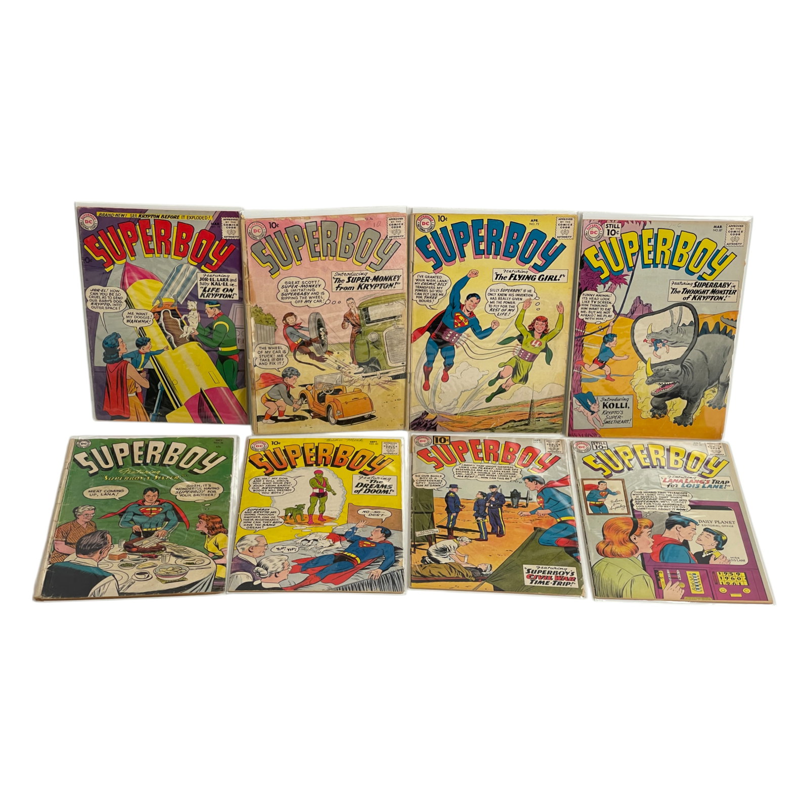 COMIC BOOK COLLECTION LOT 8 SILVER AGES SUPERBOY (1 of 3)