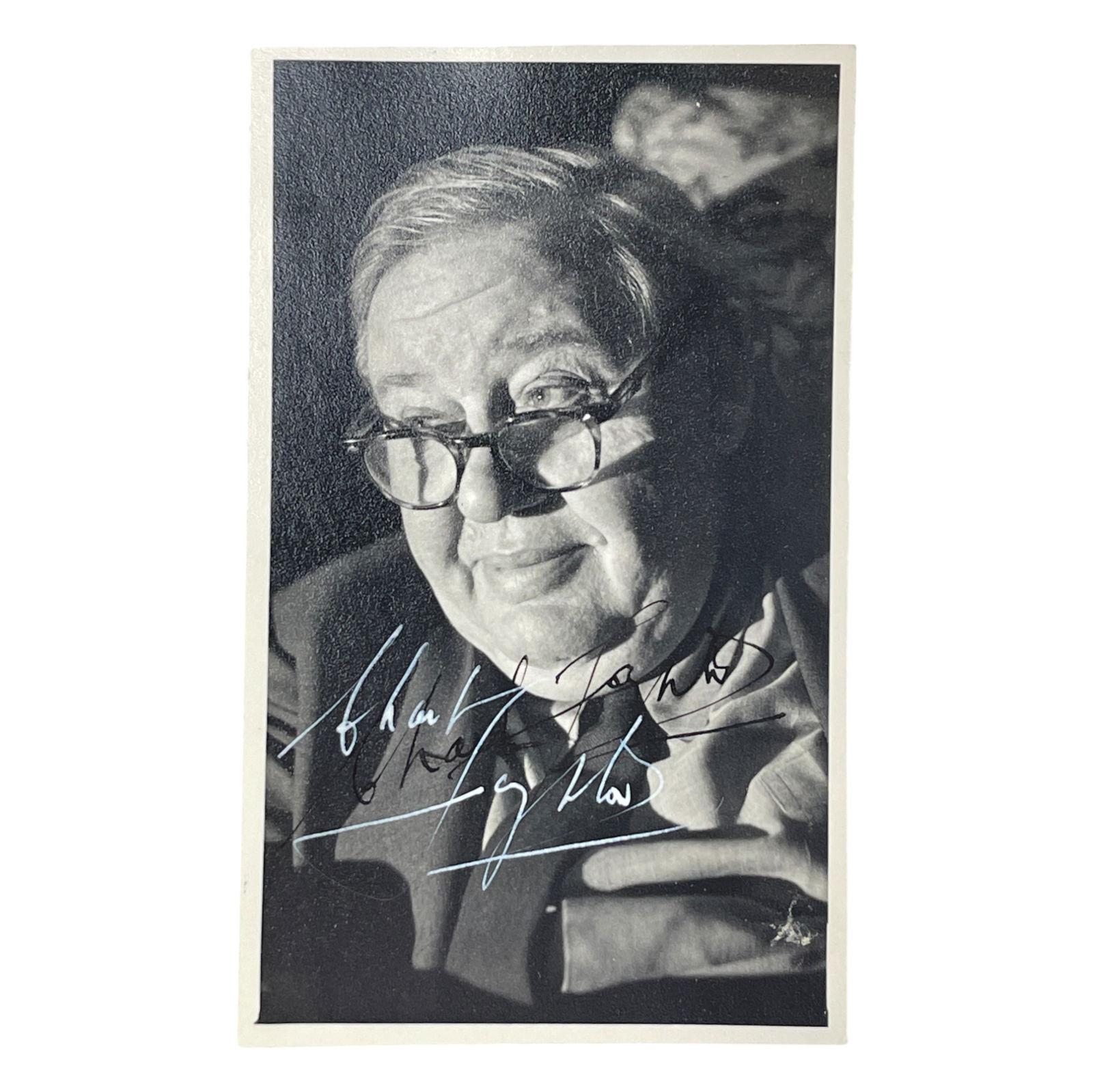 Charles Laughton Autographed Signed Photograph 3 1/2 x 5 1/2 (1 of 3)