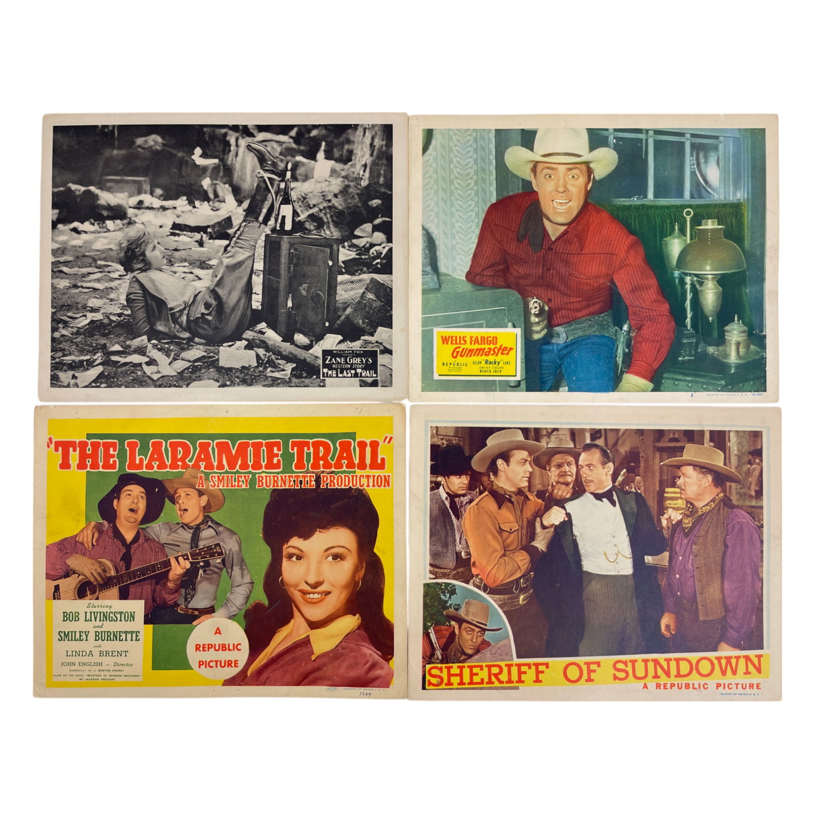 Vintage Original Lobby Card Movie Film Poster 14" x 11" lot 4 (1 of 4)