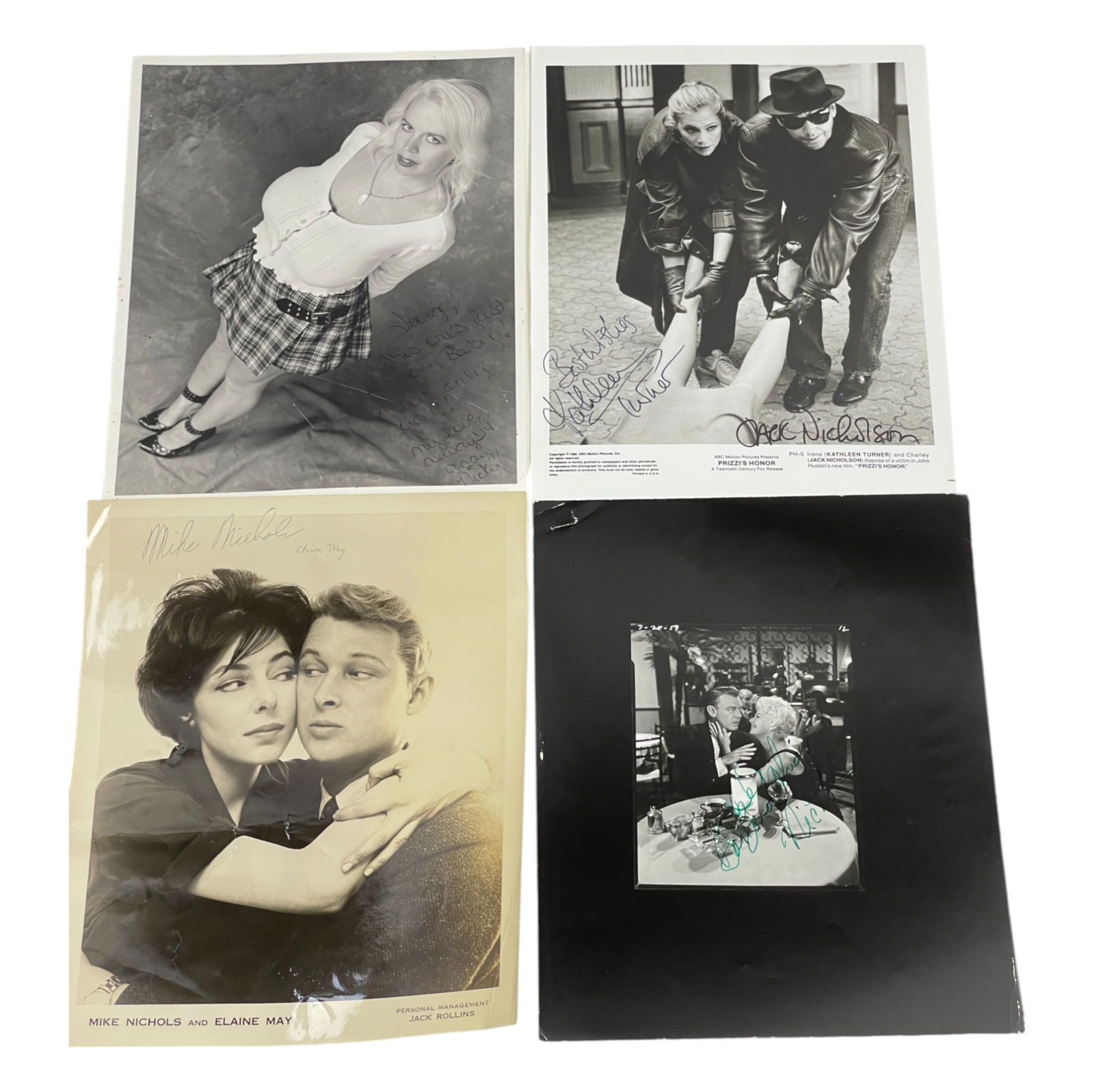 Vintage Original Signed Photograph Movie Actor and Actress 8" x 10" Lot 4 PICTURES (1 of 6)