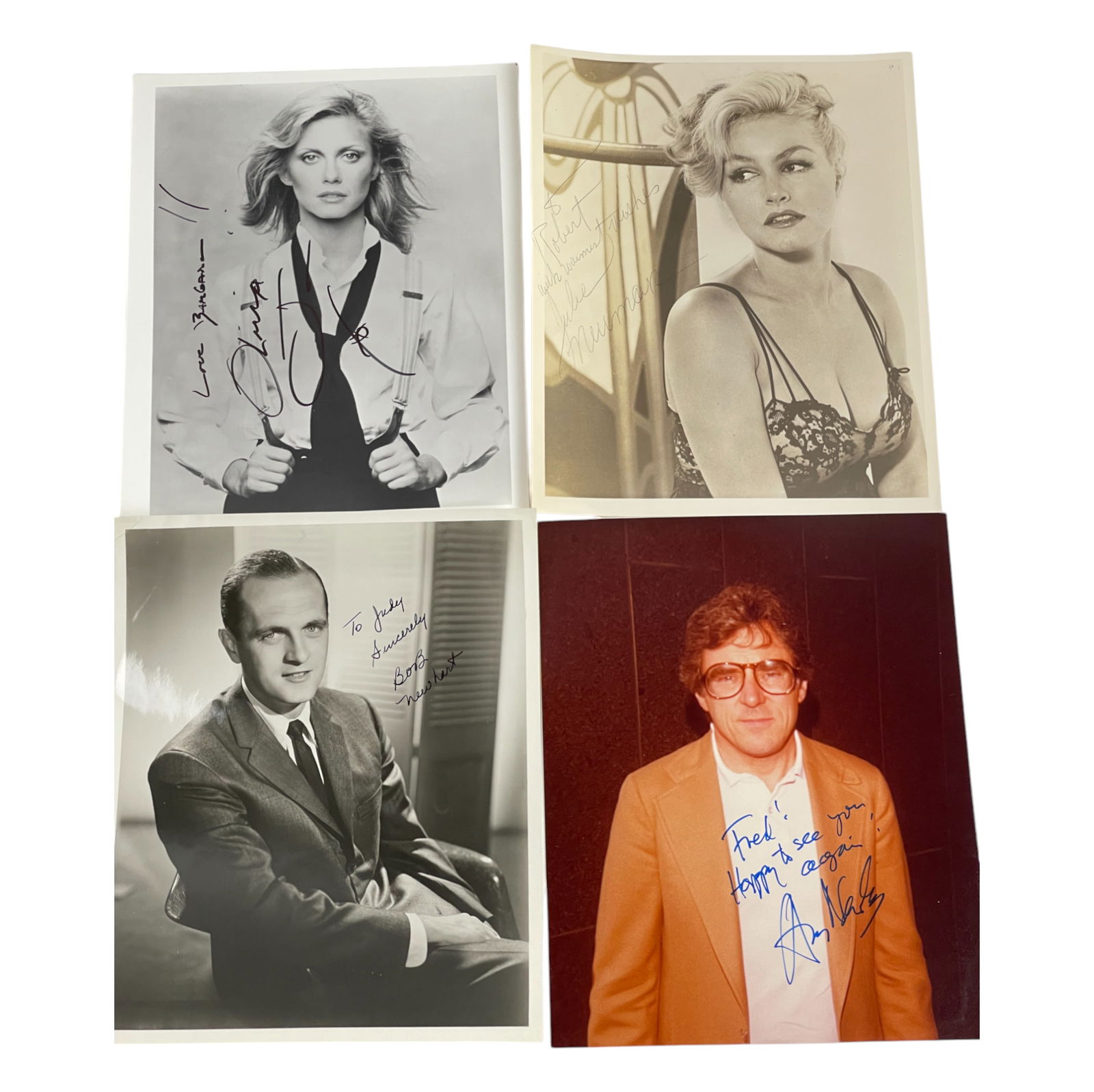 Vintage Original Signed Photograph Movie Actor and Actress 8" x 10" Lot 4 PICTURES (1 of 6)