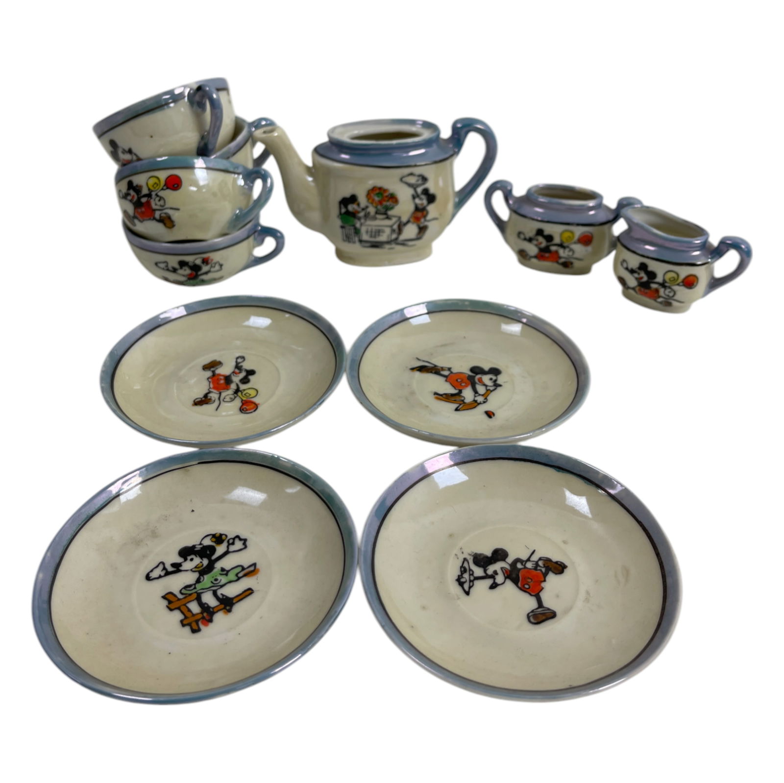 Disney Porcelain Tea Set Made in Japan (1 of 8)