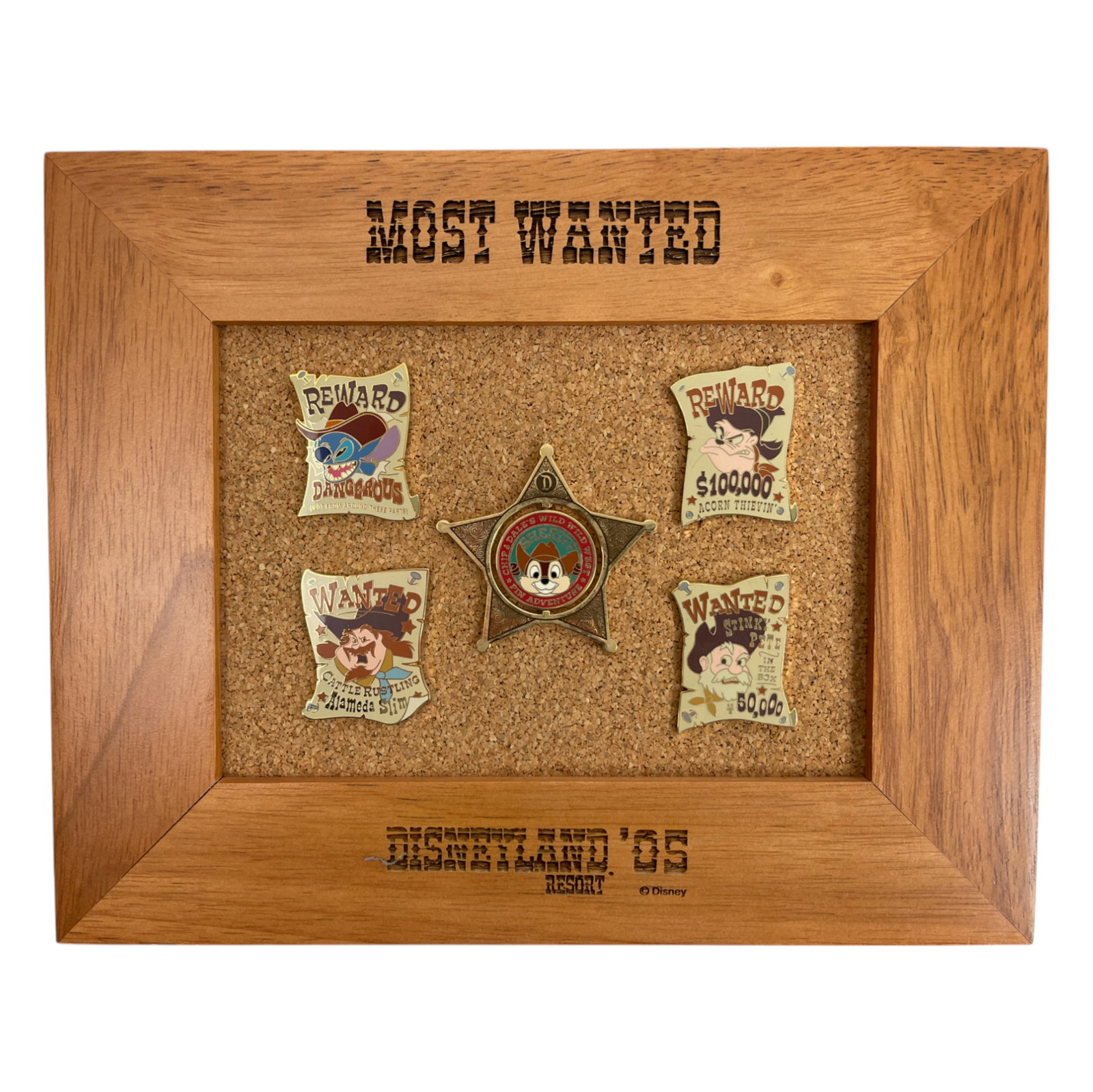 Disney Disneyland Resort 2005 Most Wanted LE Pins: Disney Disneyland Resort 2005 Most Wanted LE Pins