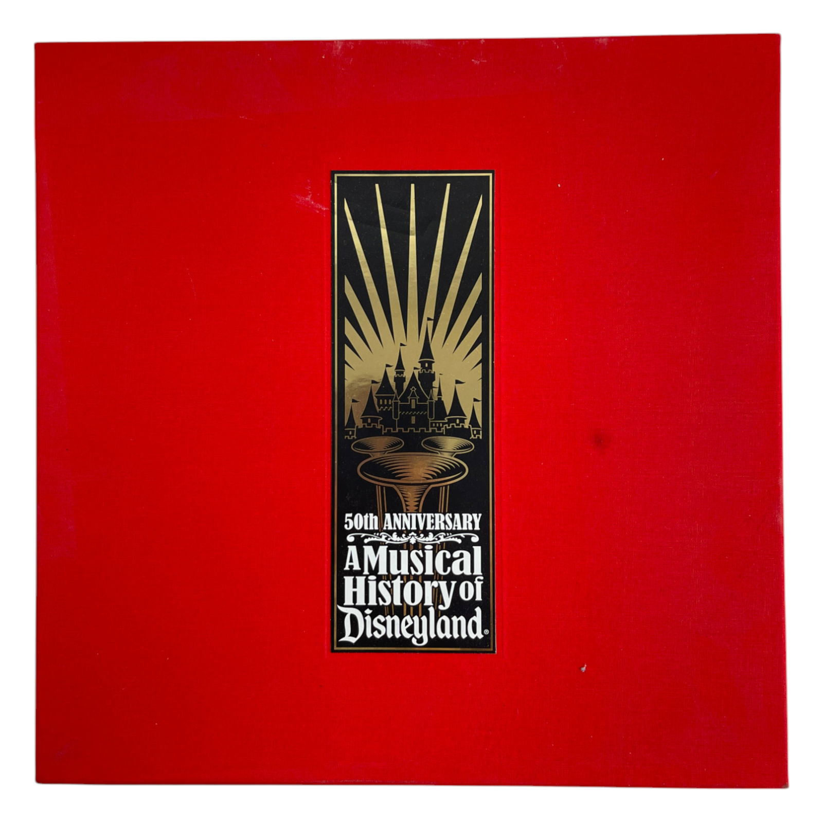 Disney 50th Anniversary A Musical History Signed Book CD Box Set and Record (1 of 5)