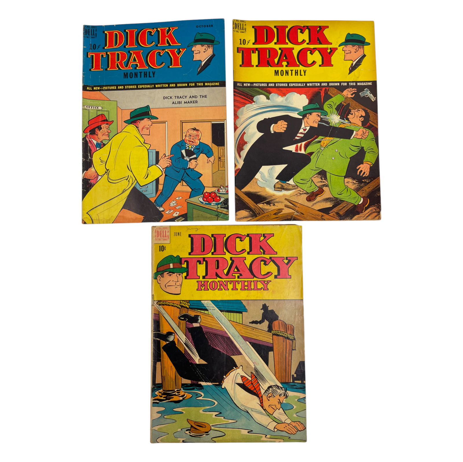 Dick Tracy Vintage Golden Age Comic Books (1 of 5)