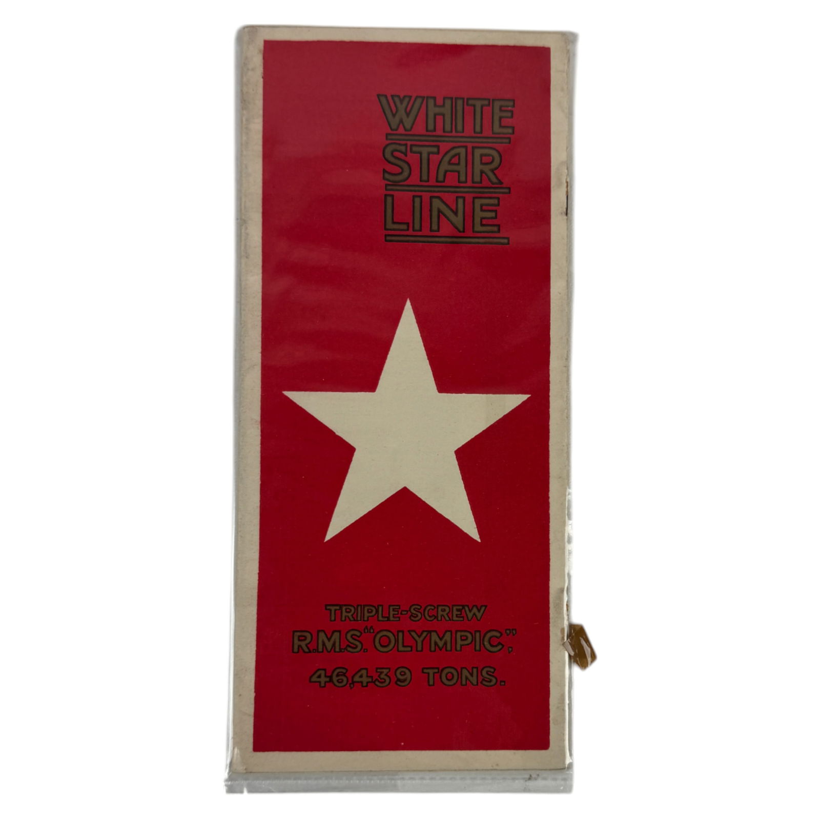 Vintage 1924 White Star Line Brochure ? RMS Olympic (1 of 2)