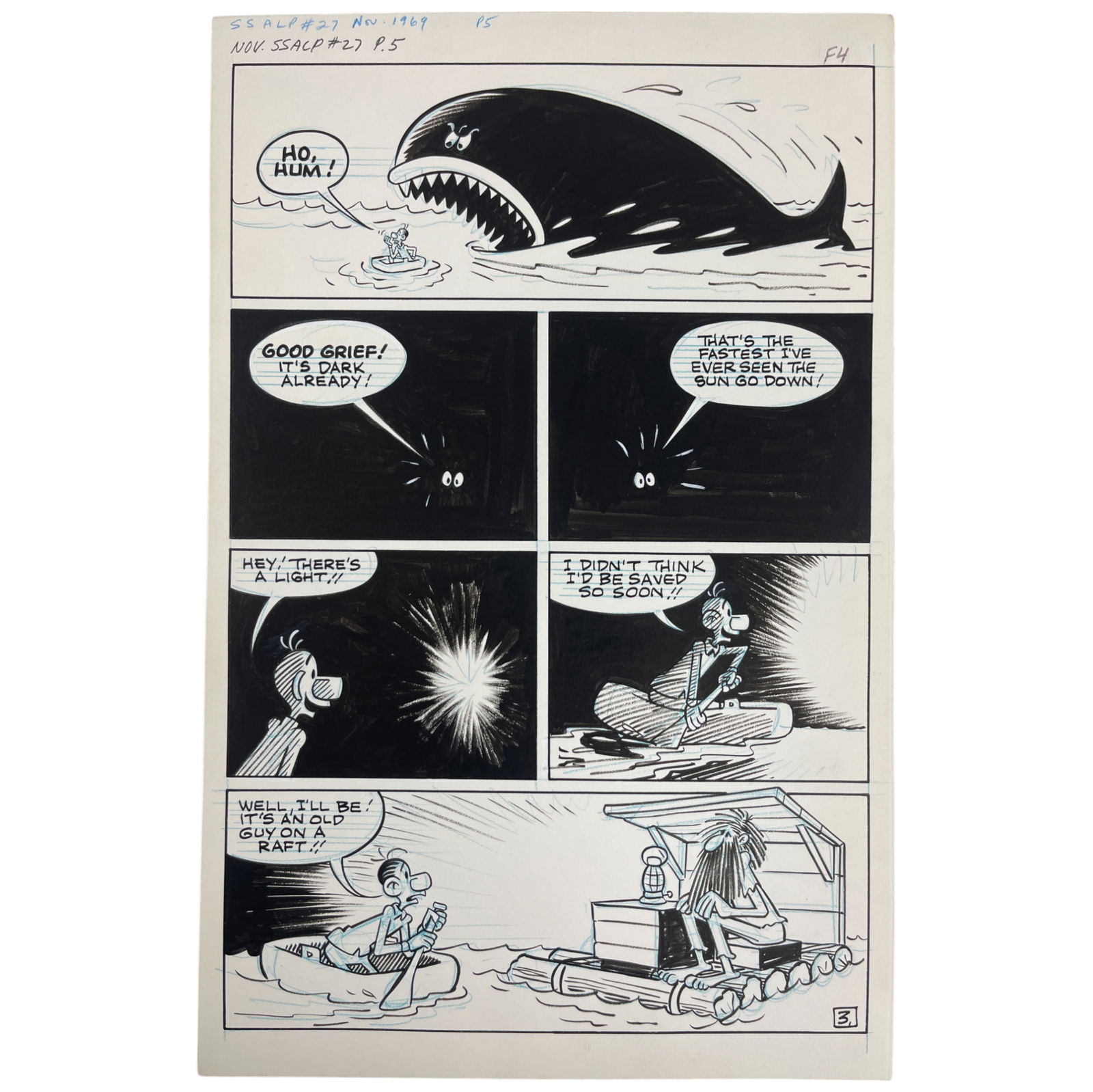 Sad Sack's Army Life Parade Original Storyboard Production Comic Art (1 of 6)