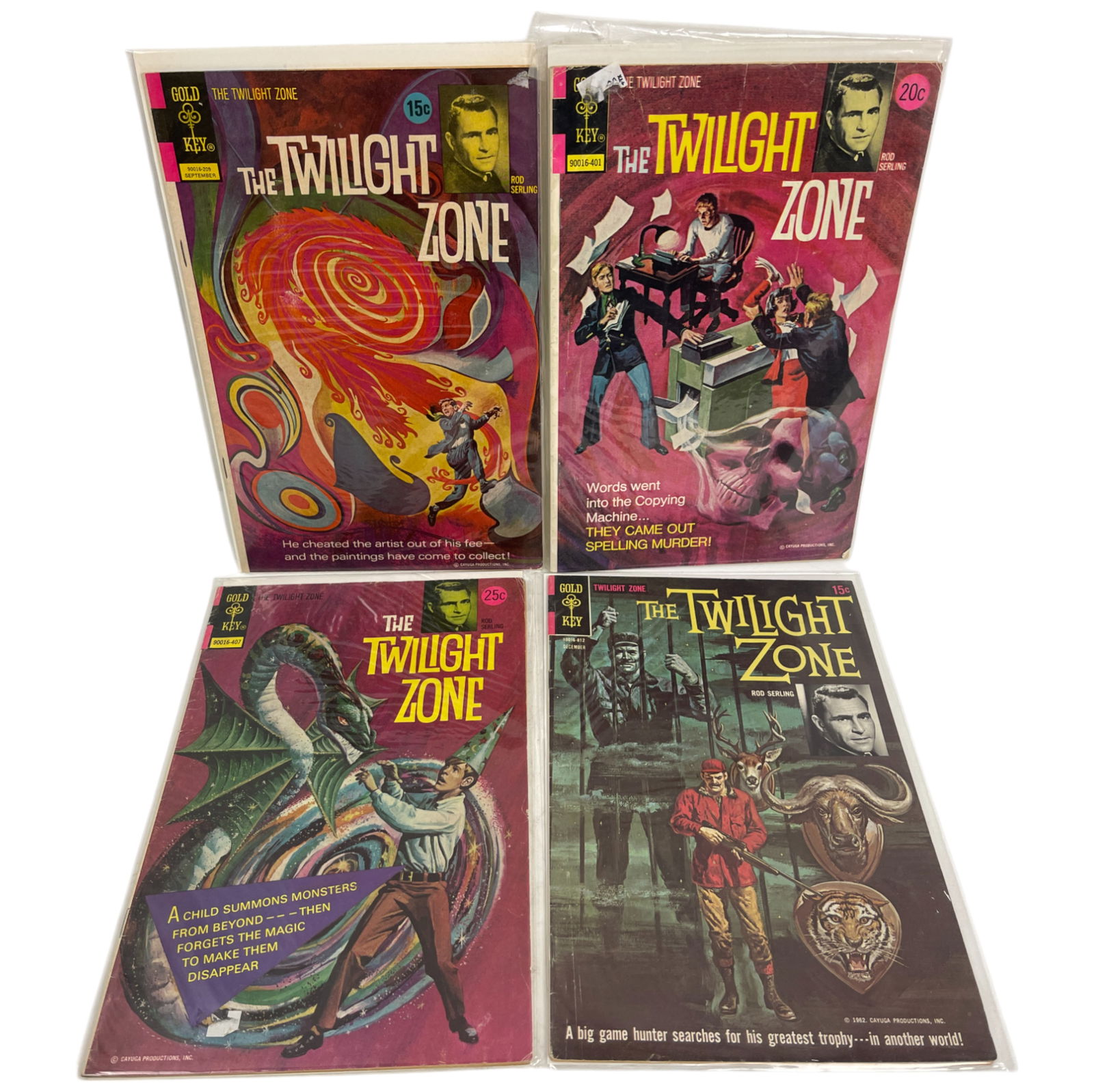 The Twilight Zone Gold Key Vintage Comic Books (1 of 5)