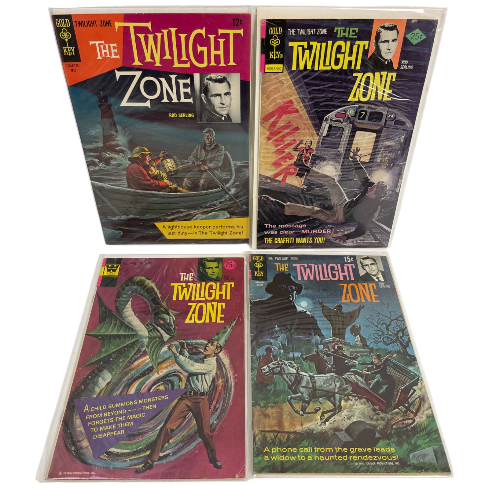 The Twilight Zone Gold Key Vintage Comic Books (1 of 5)