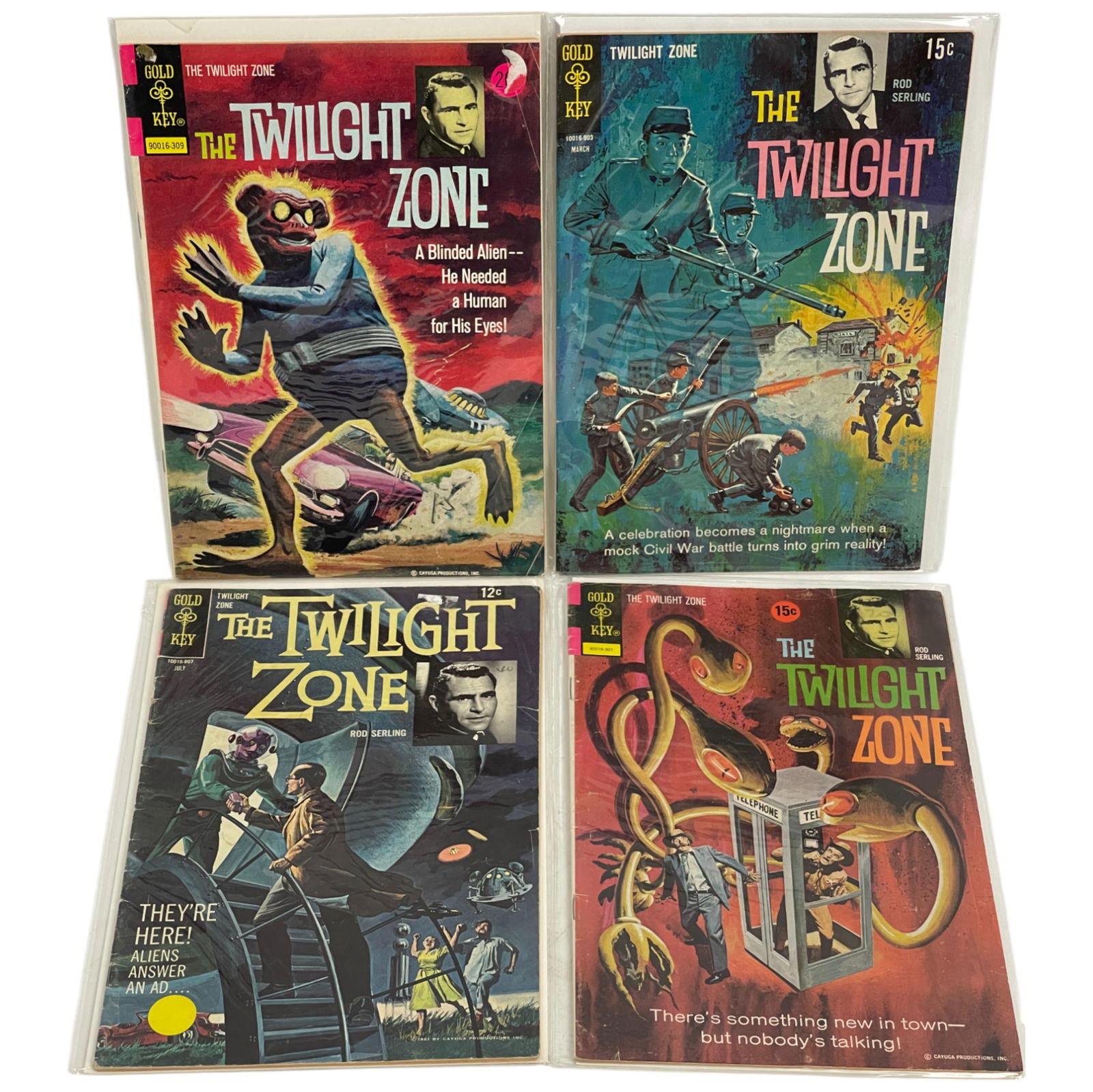 The Twilight Zone Gold Key Vintage Comic Books (1 of 5)