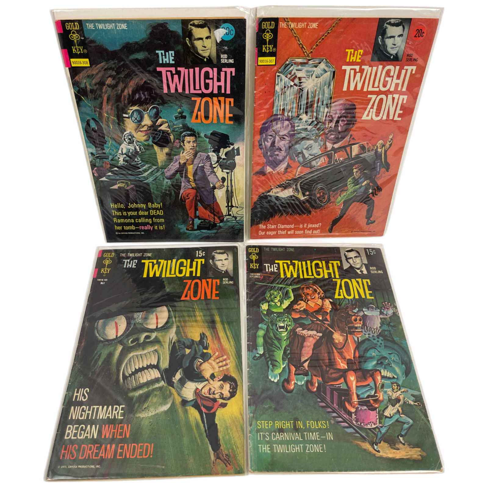 The Twilight Zone Gold Key Vintage Comic Books (1 of 5)
