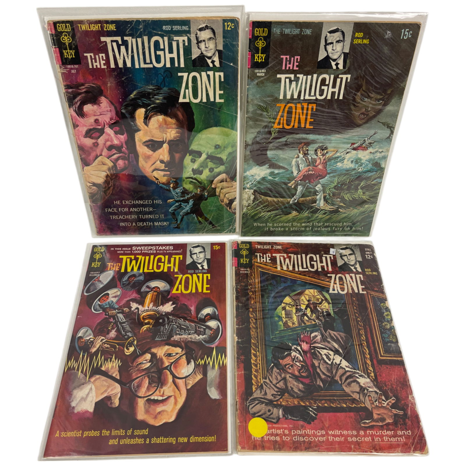 The Twilight Zone Gold Key Vintage Comic Books (1 of 5)