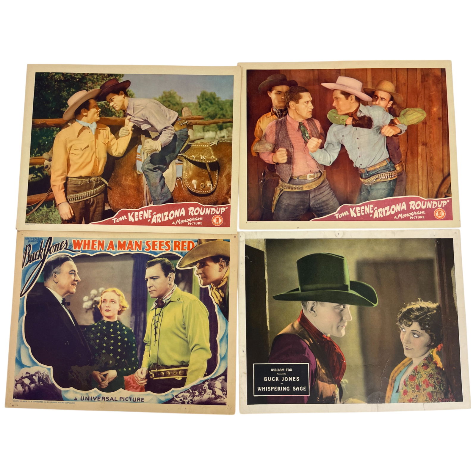 Vintage Original Lobby Card Movie Film Posters: Vintage Original Lobby Card Movie Film Posters. Lot of 4. 14" x 11".