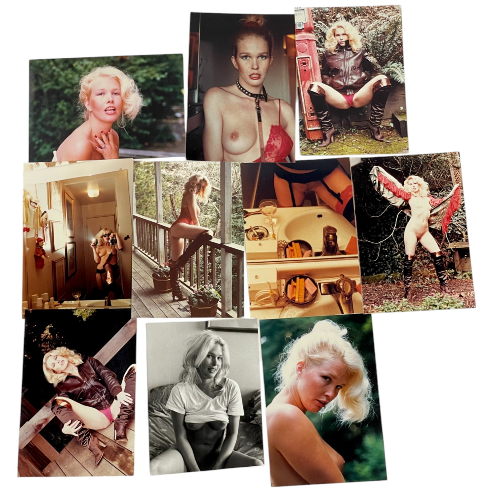 Original Vintage 1980s Photo Slides – Serena Czarnecki Pin-Up & Erotic Nude Photography lot: A rare and original collection of vintage 1980s photograph slides featuring Serena Czarnecki in stunning pin-up and erotic nude poses. These authentic slides capture the allure and artistry of classic