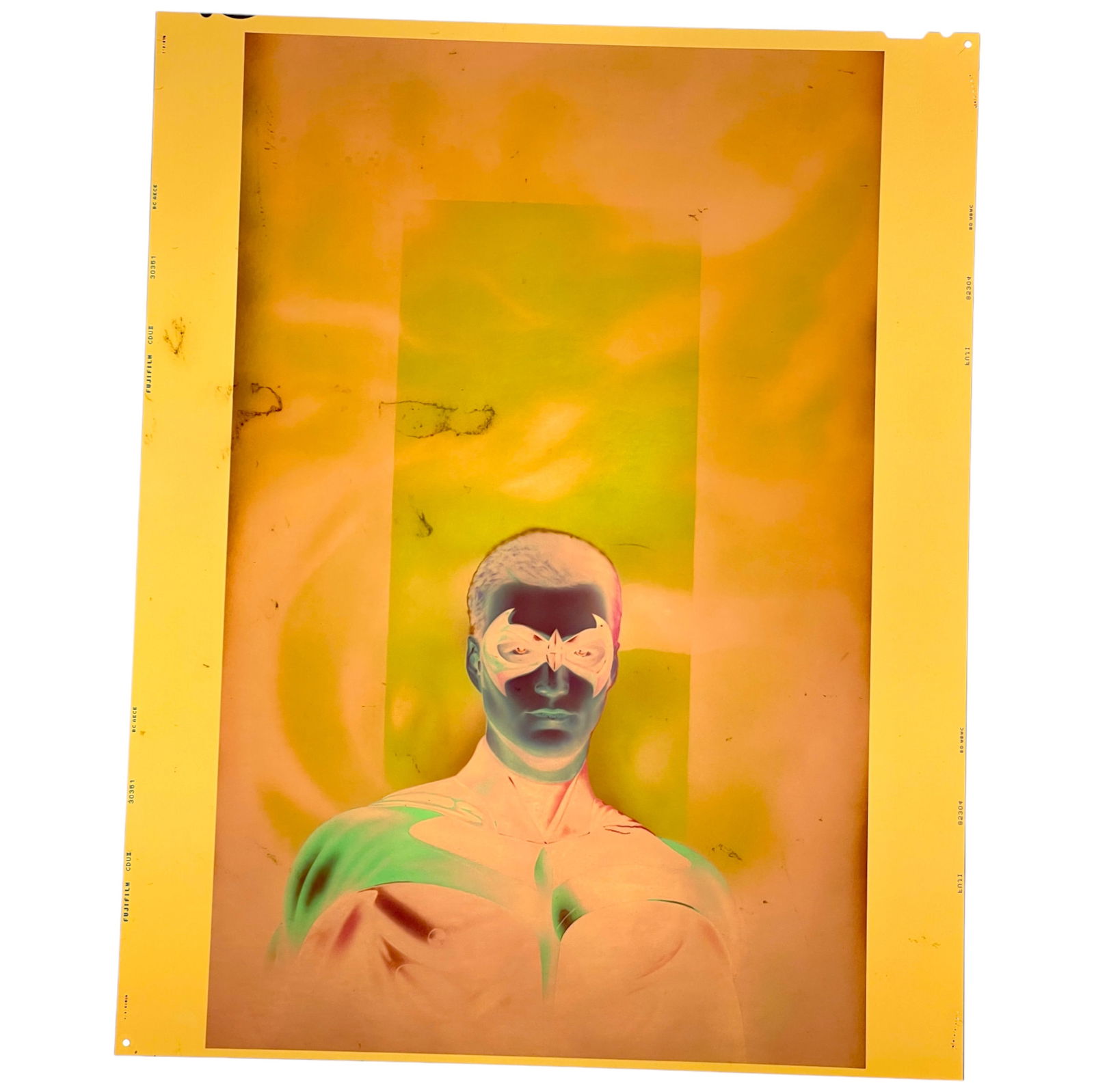 Rare Original Batman & Robin (1997) Pre-Production Poster Color Negative – Chris O'Donnell as (1 of 3)