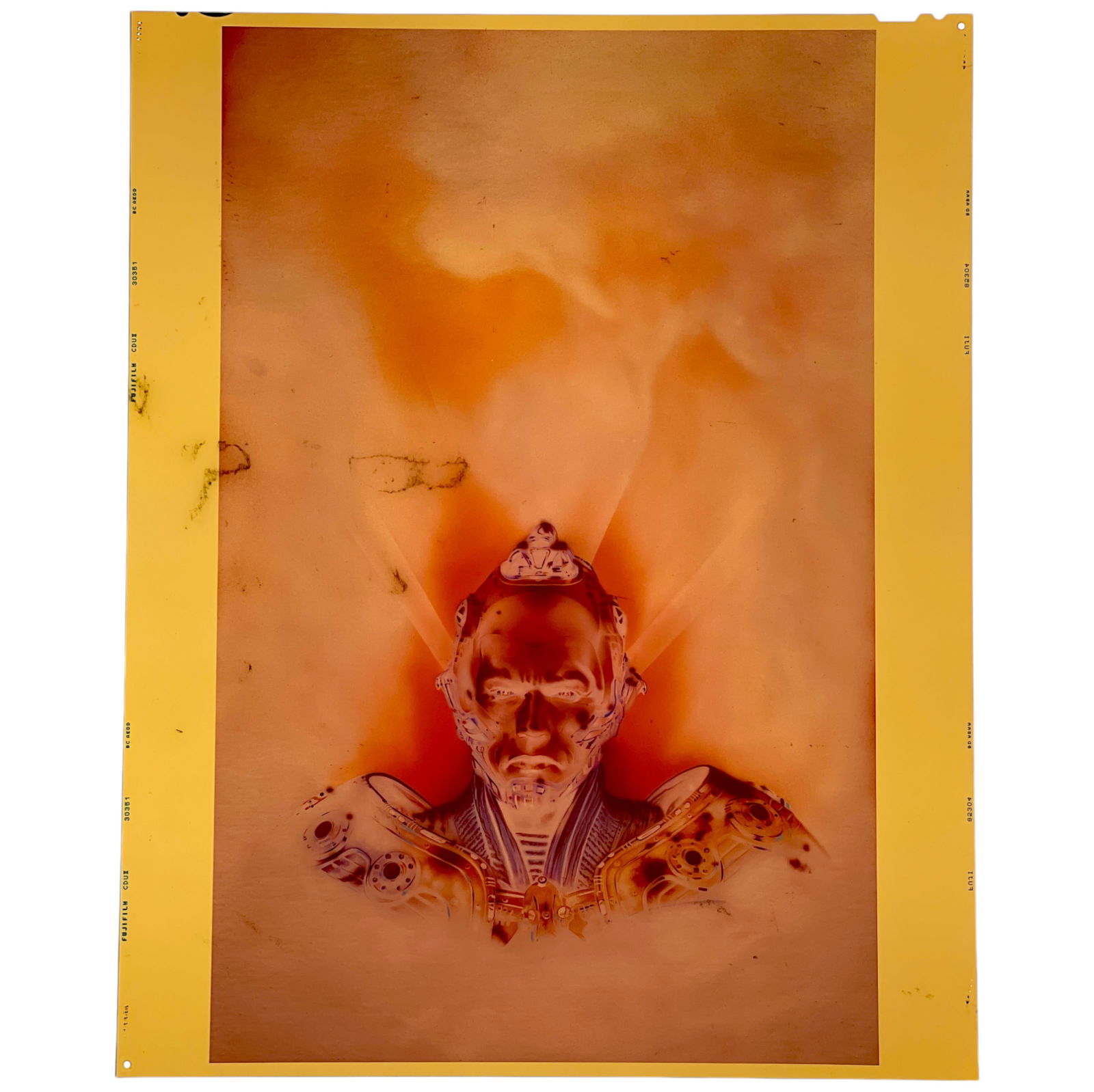 Rare Original Batman & Robin (1997) Pre-Production Poster Color Negative – Arnold Schwarzenegger (1 of 3)