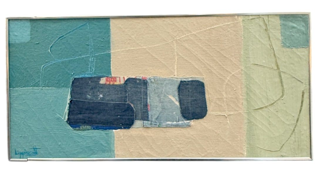 Abstract Oil Painting on Canvas By Janet Lippincott (1 of 9)