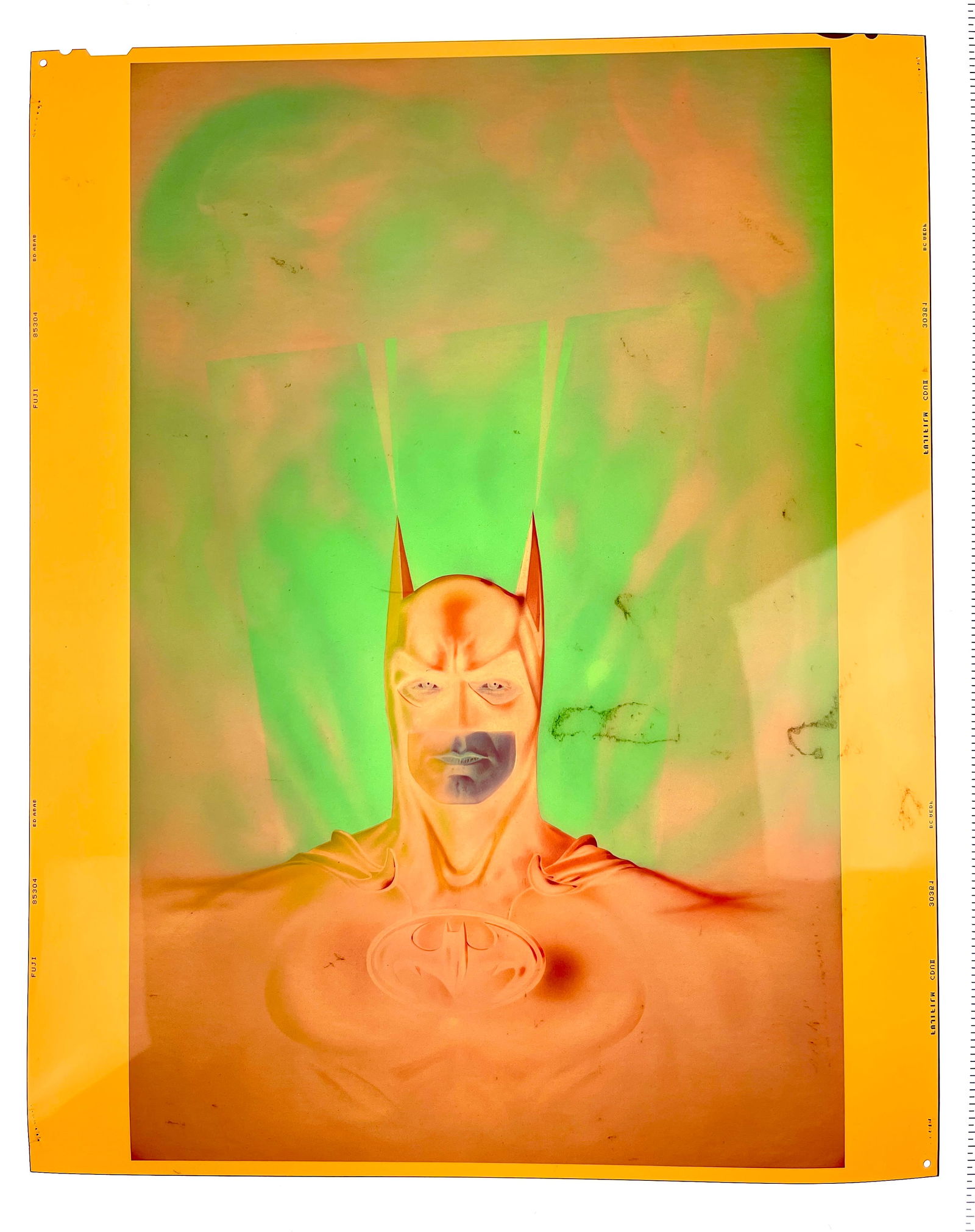 Rare Original Batman & Robin (1997) Pre-Production Poster Color Negative – George Clooney as (1 of 3)