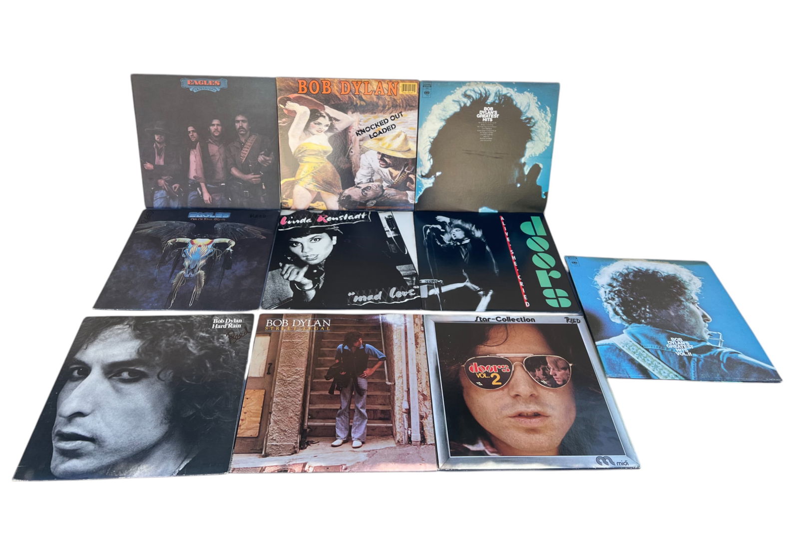 Vintage Vinyl LP Record Collection LotVintage Vinyl LP Record Collection Lot – Bob Dylan, The (1 of 6)