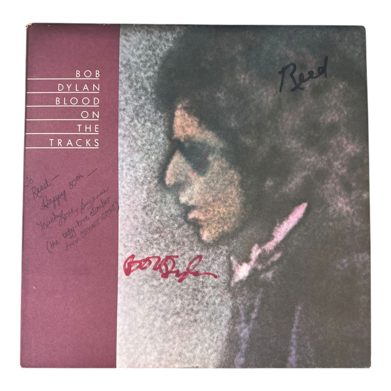 Vintage Vinyl LP Bob Dylan – Blood on the Tracks (1 of 4)