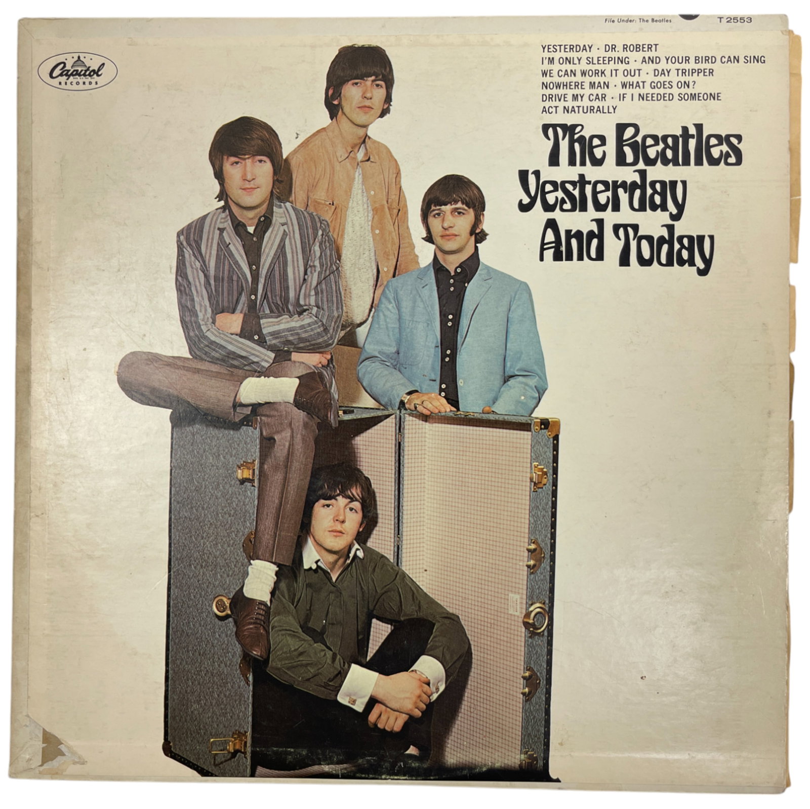 The Beatles Yesterday and Today T2553 Vinyl Record: The Beatles Yesterday and Today T2553 Vinyl Record