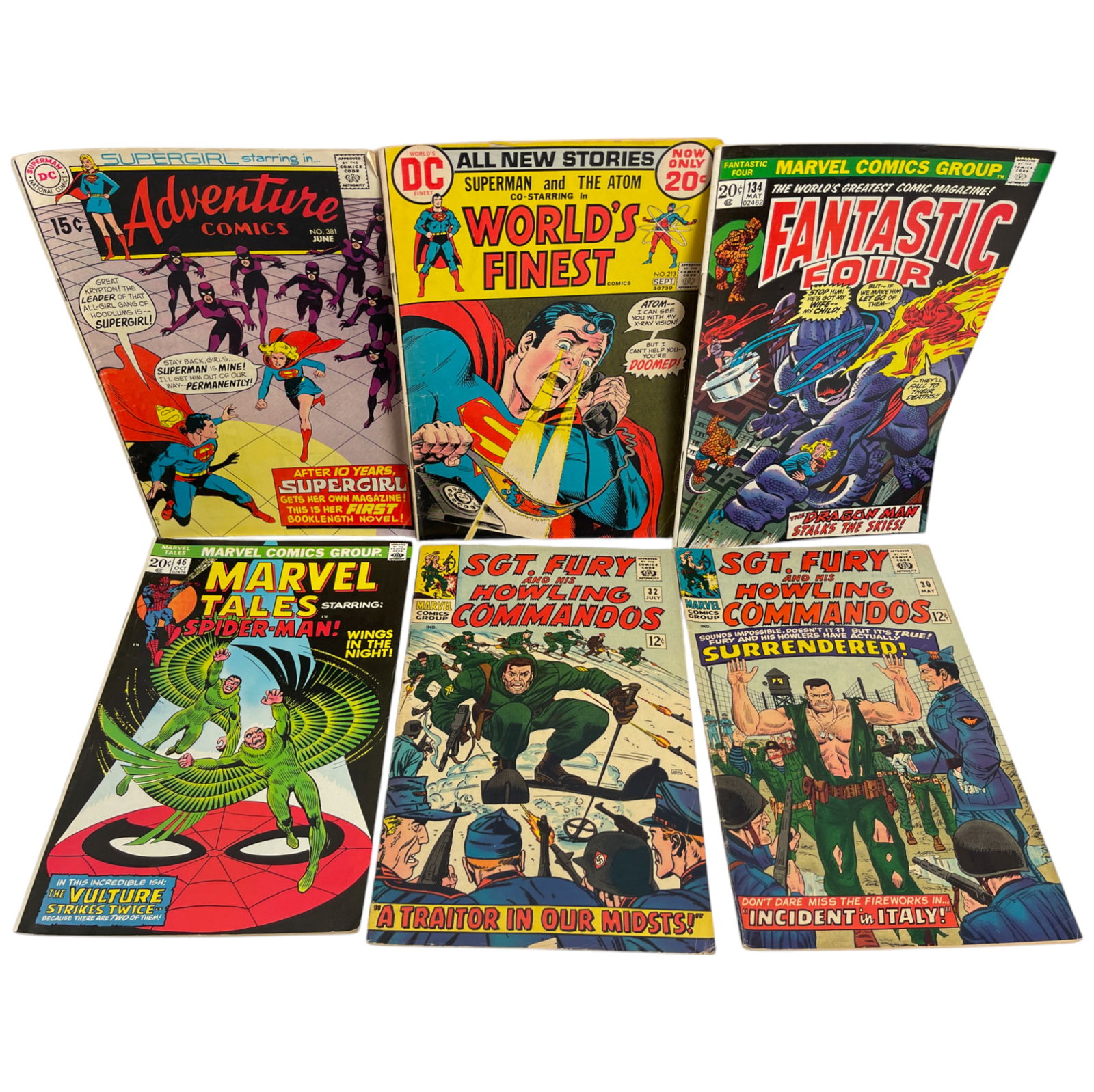 Vintage Marvel & DC Comic Book Collection Lot (1 of 4)