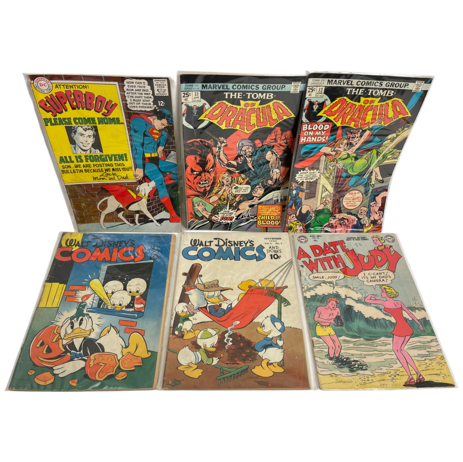 Vintage Marvel & DC Comic Book Collection Lot (1 of 4)