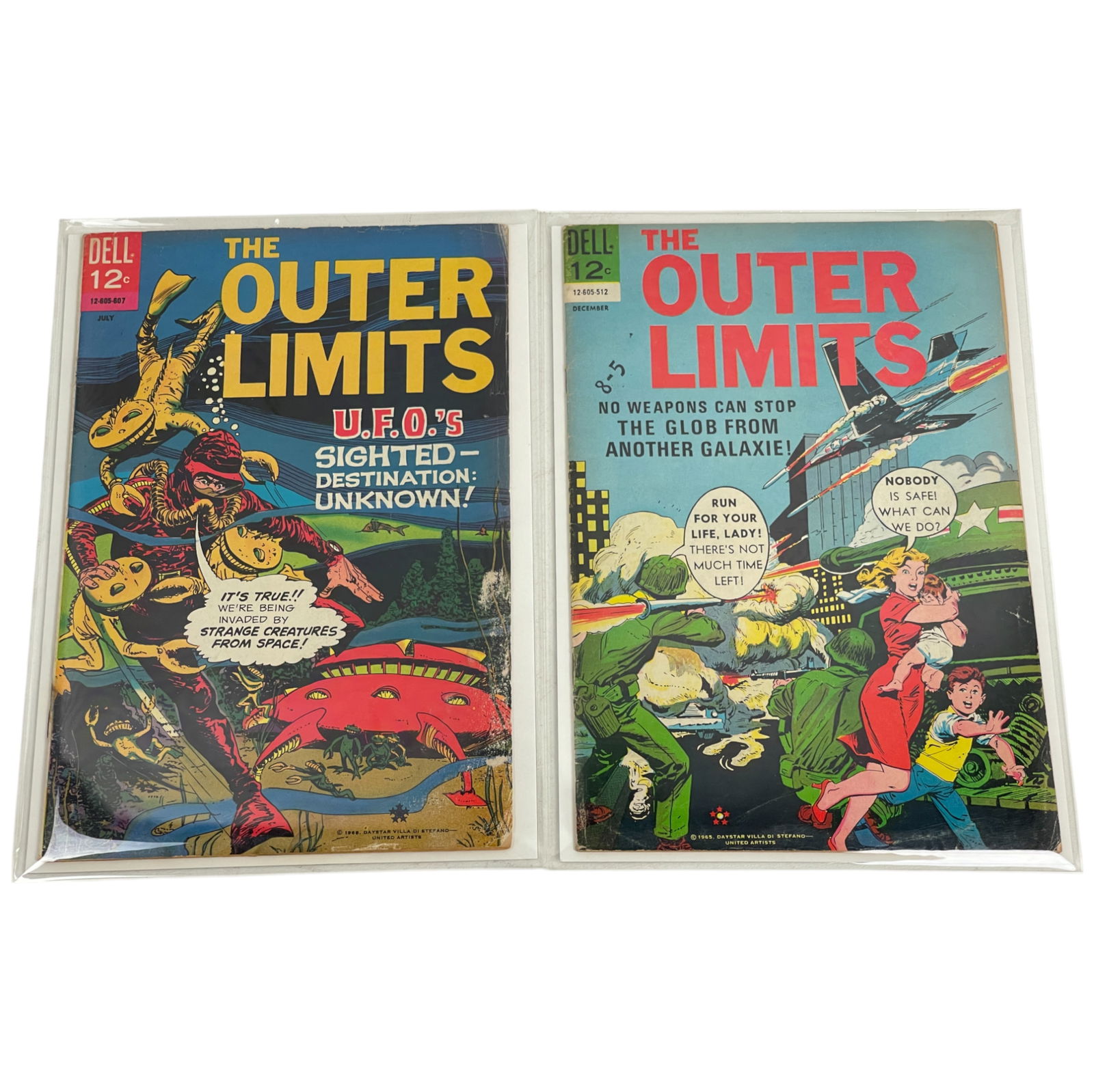 The Outer Limits Vintage Comic Books (1 of 3)