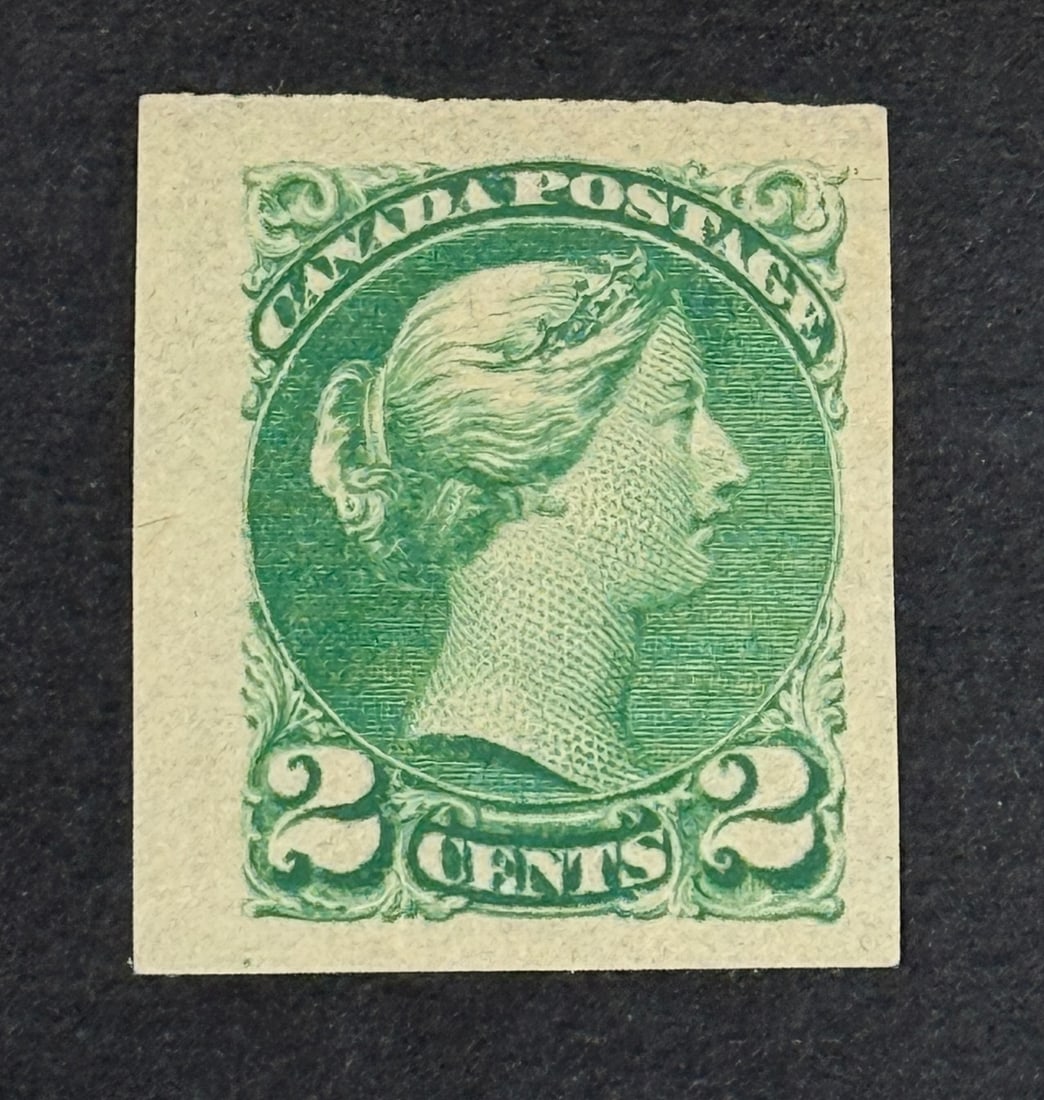 Canada Stamp Queen Victoria Uncut (1 of 3)