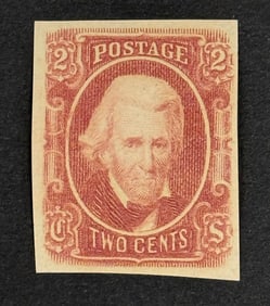 1863 President Andrew Jackson Multicolor Stamp Never Hinged