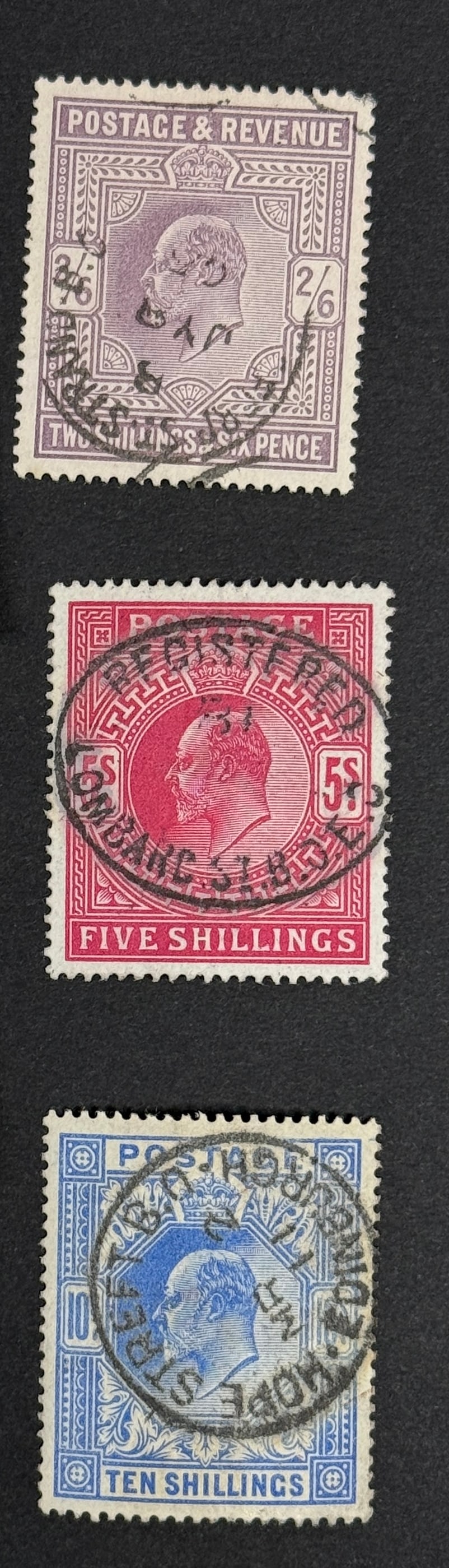 1902 King Edward VII Great Britain Stamps (1 of 5)