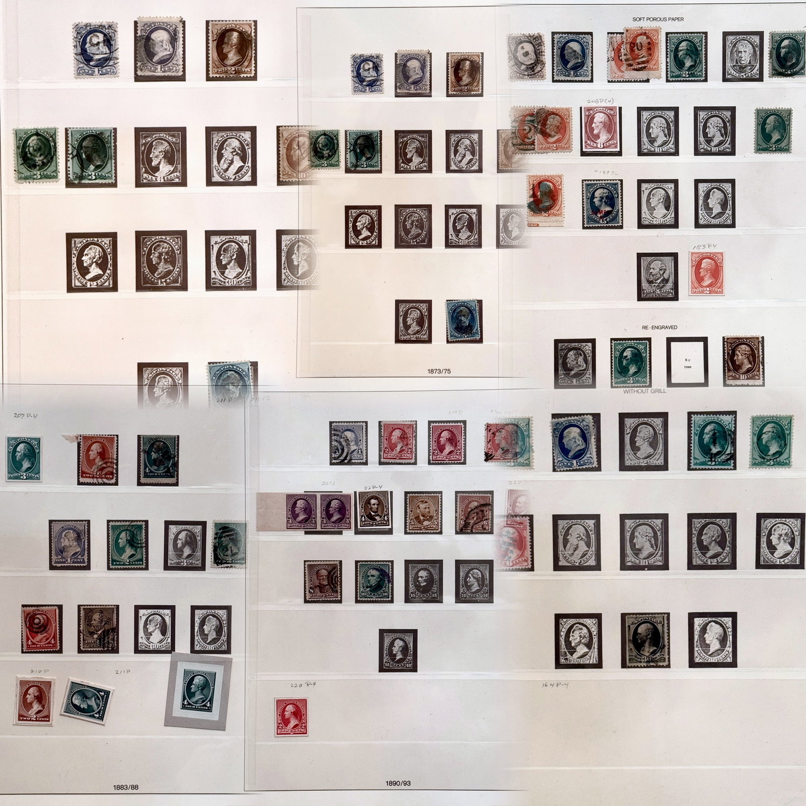 Vintage United States Stamp Collection Lot (1 of 7)