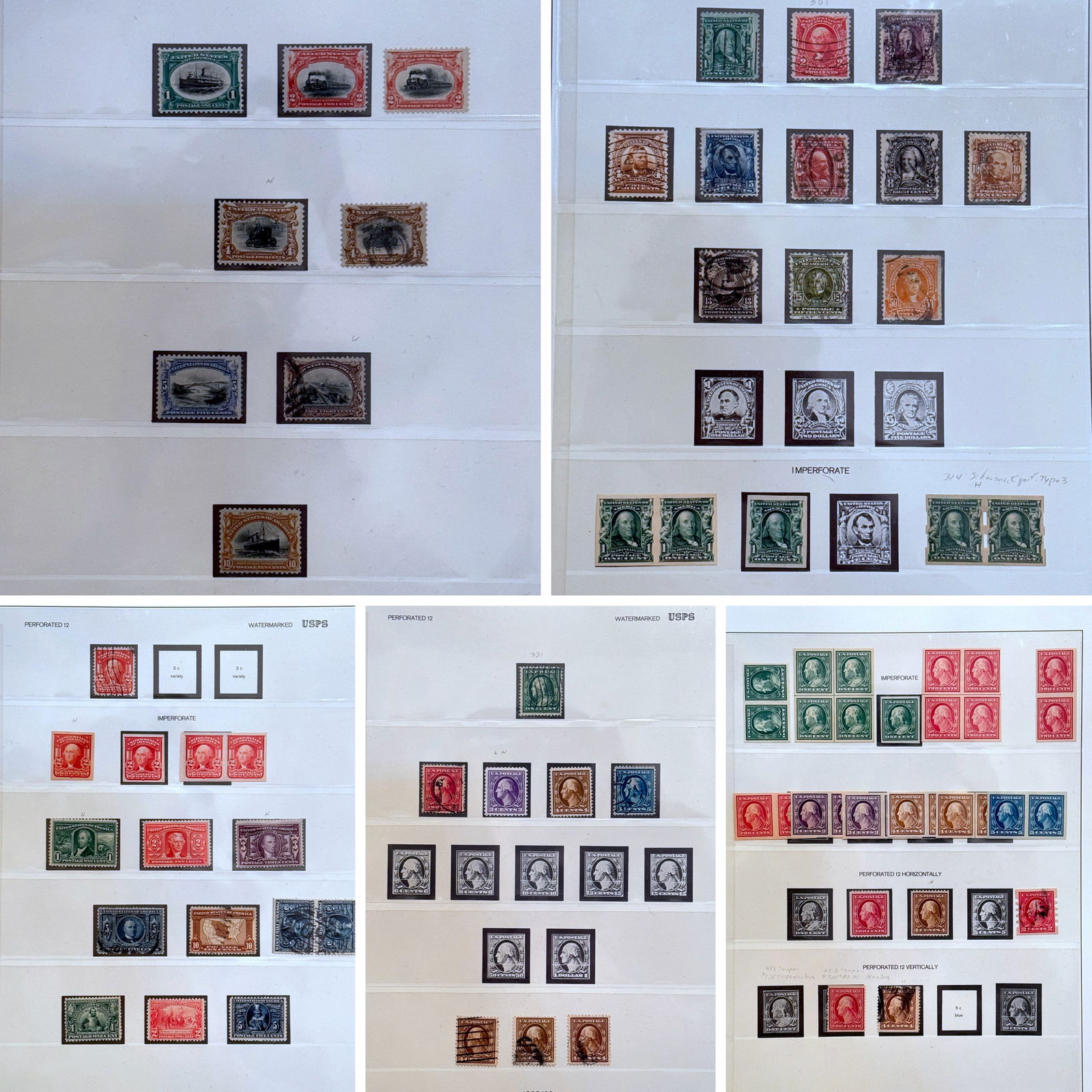 Vintage United States Stamp Collection Lot (1 of 6)