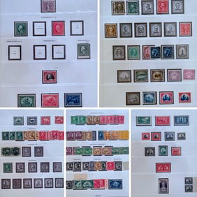 Vintage United States Stamp Collection Lot