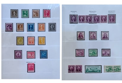 Vintage United States Stamp Collection Lot