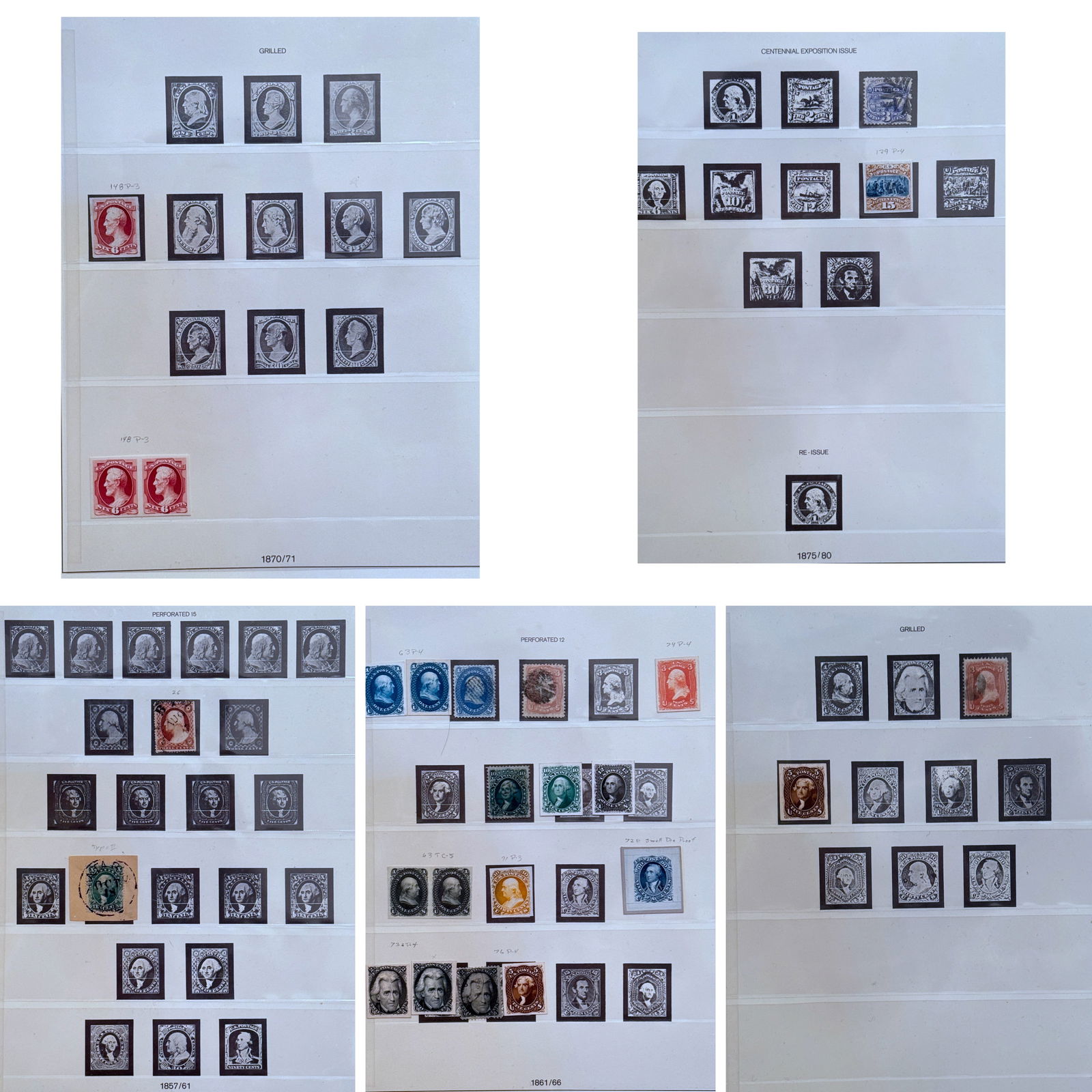 Vintage United States Stamp Collection Lot (1 of 6)