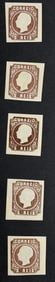 Portugal Imperforate Stamp Collection Lot