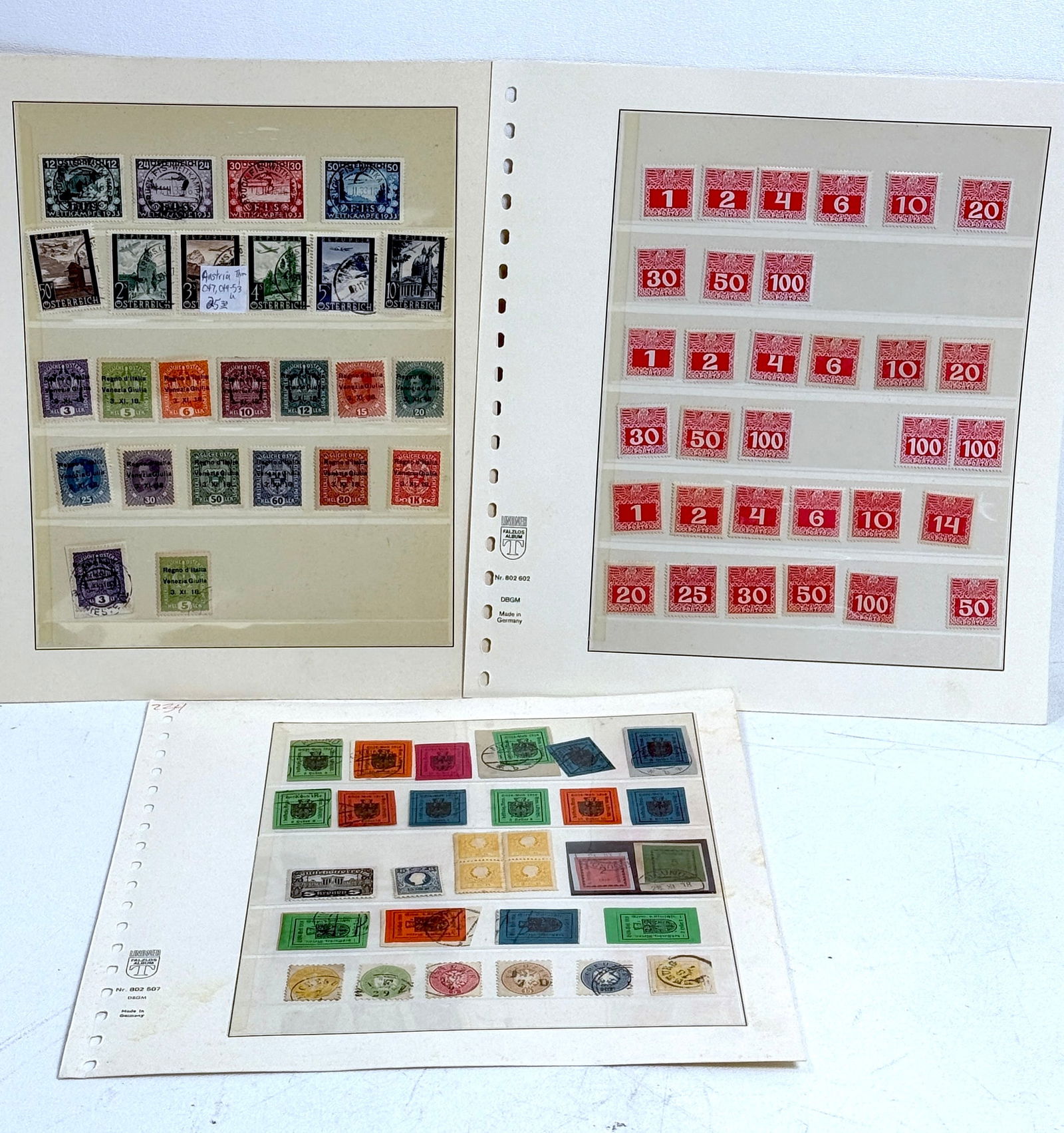 Austrian Stamp Collection Lot (1 of 5)