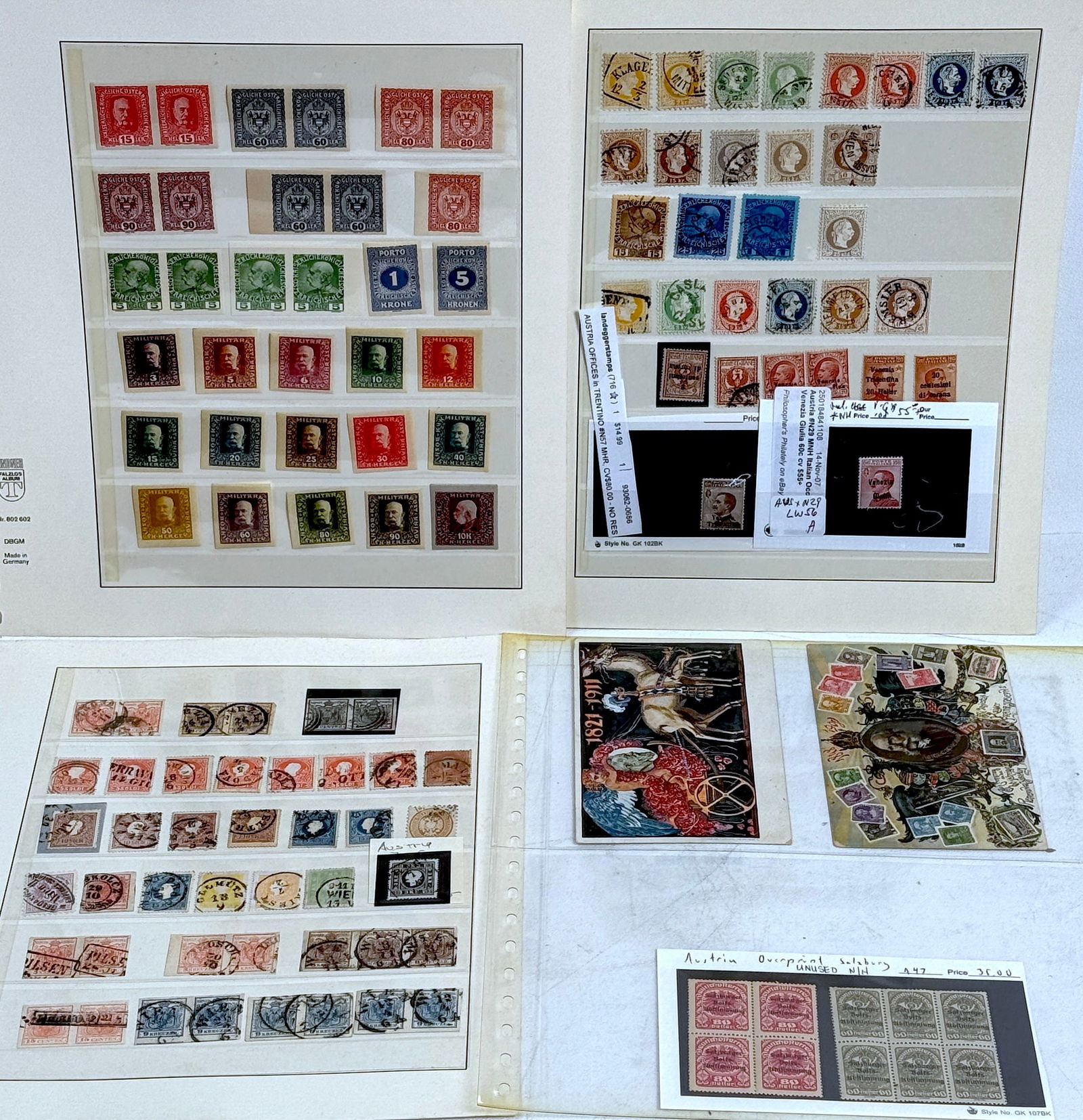 Austrian Stamp Collection Lot (1 of 7)