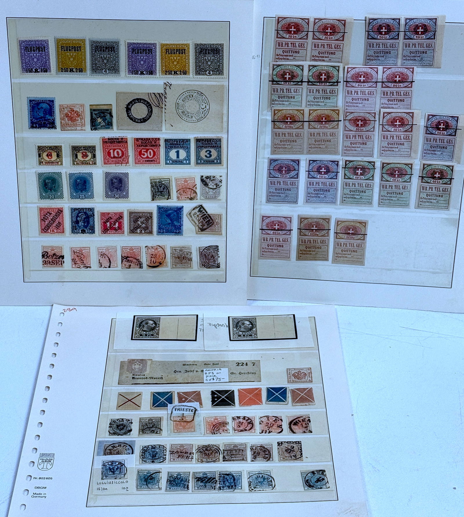 Austrian Stamp Collection Lot (1 of 5)