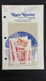1967 The 100th Anniversary Celebration Perforate Stamp Collection Lot