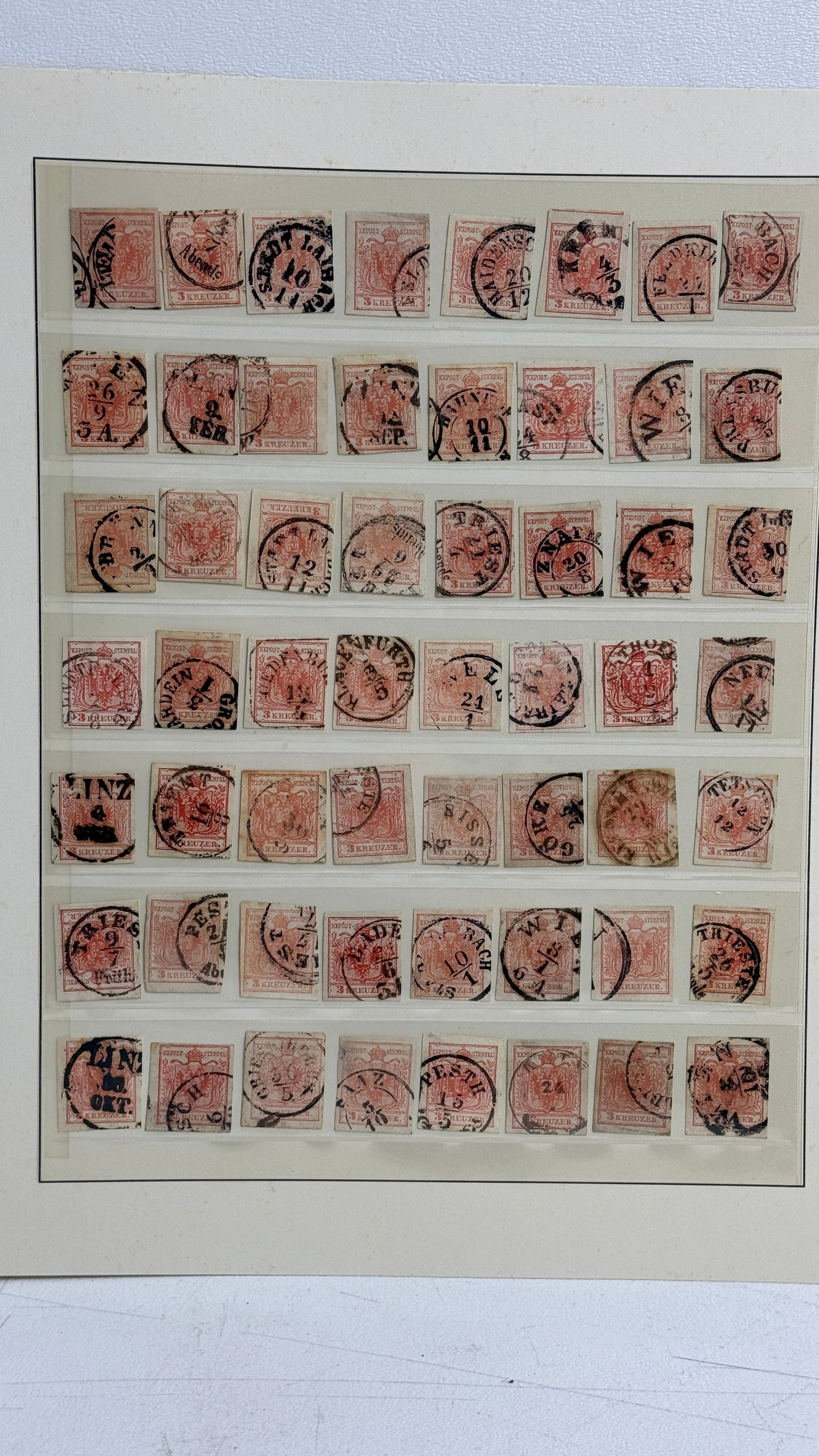 Austria Vintage Austrian Postage Stamp Collection Lot (1 of 3)