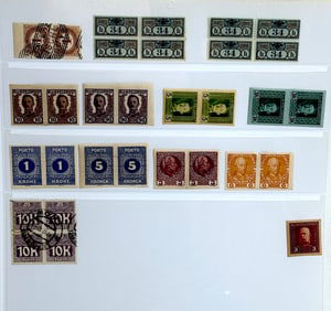 Austria Vintage Austrian Postage Stamp Collection Lot