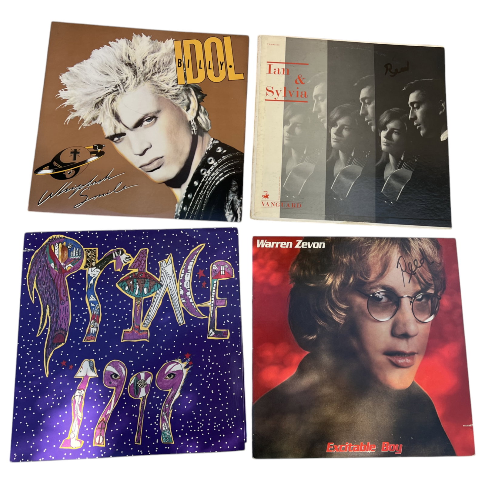 Vintage Vinyl LP Record Collection Lot – Warren Zevon, John Prine, Ian & Sylvia, Billy Idol: This vintage vinyl LP collection features a diverse mix of rock, folk, and punk influences, making it an excellent addition for vinyl collectors and classic music enthusiasts. Included in this lot are