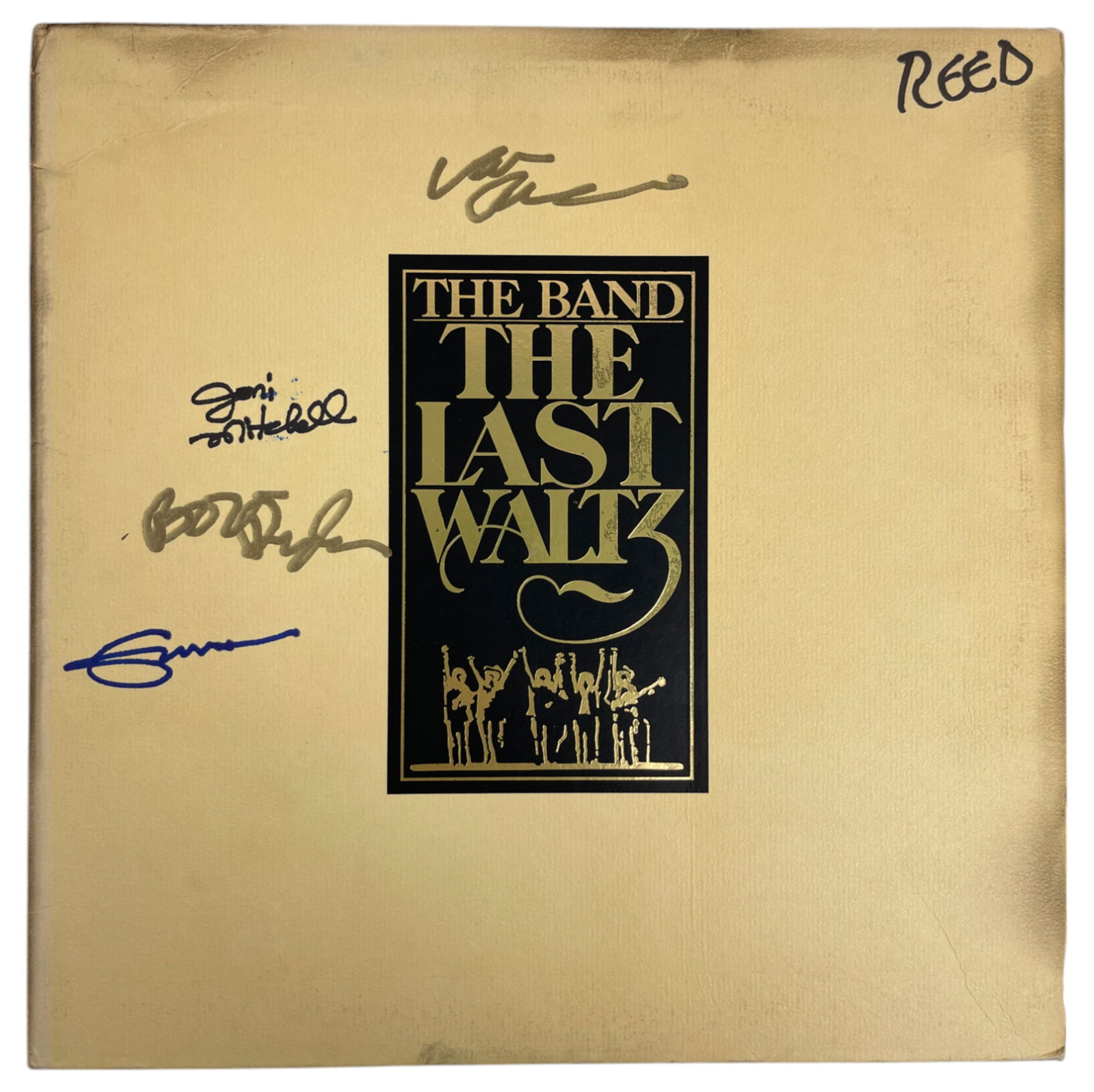 The Last Waltz – Signed Vinyl Album Featuring Eric Clapton, Bob Dylan, Van Morrison & Joni (1 of 3)