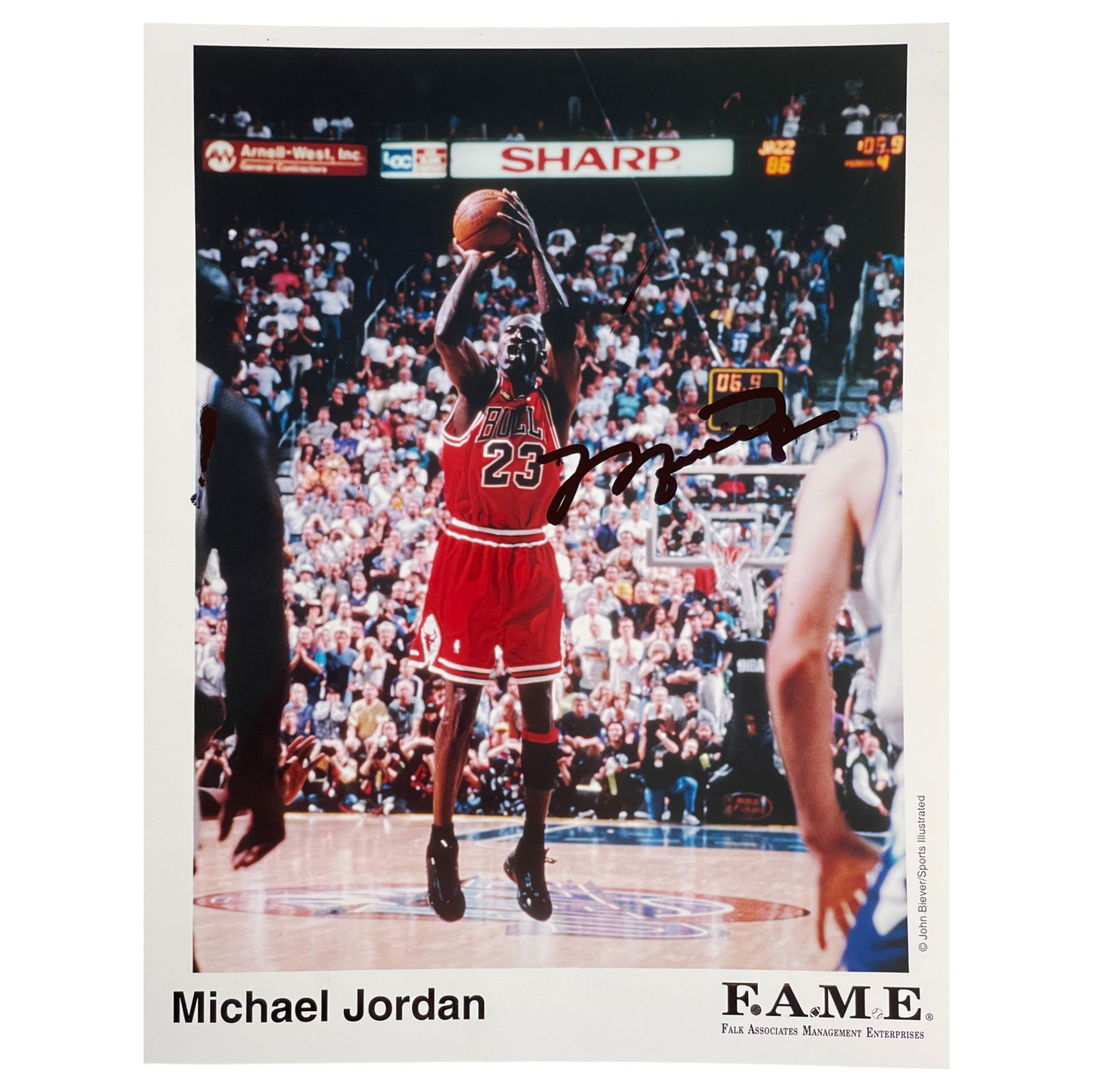 Michael Jordan Signed 8" x 10" Photograph – NBA Basketball Collectible (1 of 4)